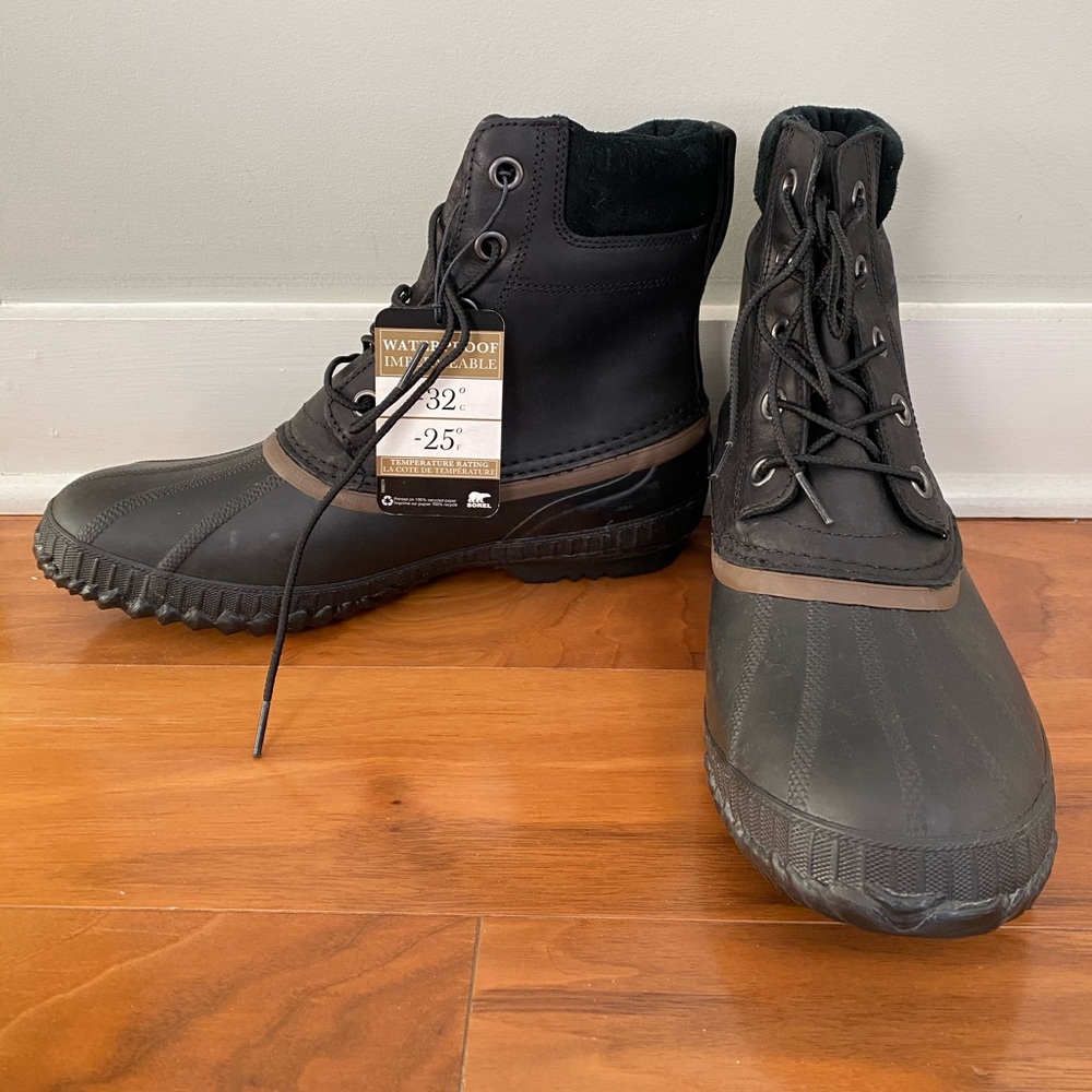 Men’s size 10 Sorel winter boots. Waterproof -25°f